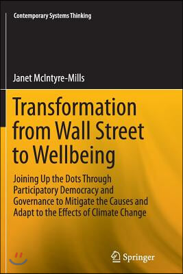 Transformation from Wall Street to Wellbeing: Joining Up the Dots Through Participatory Democracy and Governance to Mitigate the Causes and Adapt to t