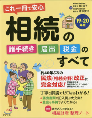 ’19－20 相續の諸手續き.屆出.稅金