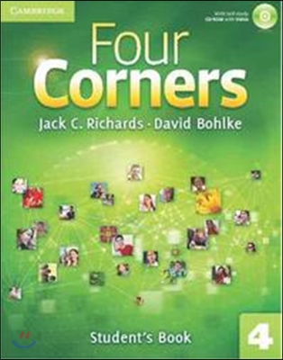 Four Corners Level 4 Student&#39;s Book with Self-study CD-ROM (Package)