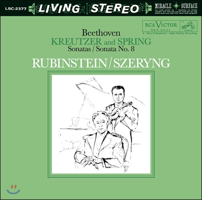 Henryk Szeryng / Arthur Rubinstein 베토벤: 바이올린 소나타 9번 `크로이처`, 5번 `봄`, 8번 (Beethoven: Violin Sonatas Nos. 9, 5, 8) 