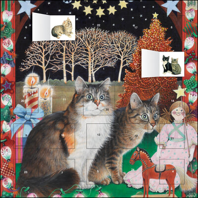 Ivory Cats - an American Christmas 2018 Calendar