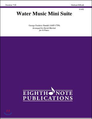 Water Music Mini Suite: Score & Parts