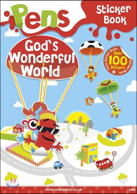 Pens Sticker Book: God's Wonderful World