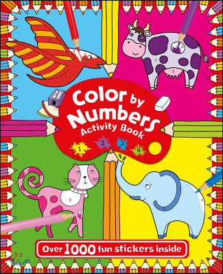 Color by Numbers Activity Book