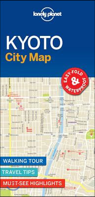 Lonely Planet Kyoto City Map