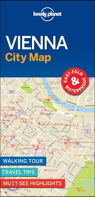 The Lonely Planet Vienna City Map