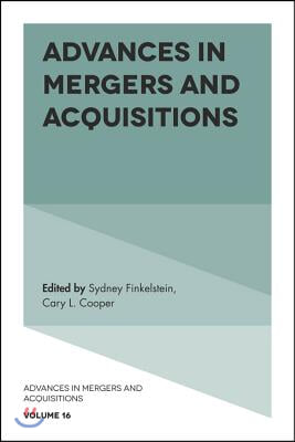 Advances in Mergers and Acquisitions