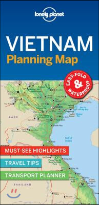 Lonely Planet Vietnam Planning Map