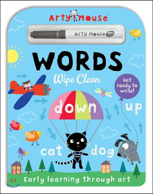 Arty Mouse Wipe Clean Words