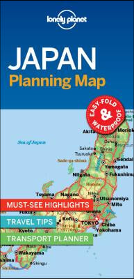 Lonely Planet Japan Planning Map