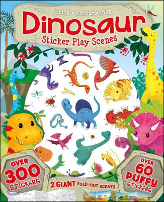 Dinosaur Sticker Play Scenes