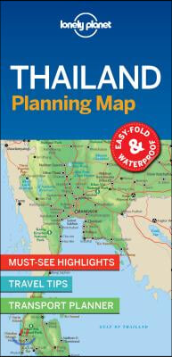 Lonely Planet Thailand Planning Map