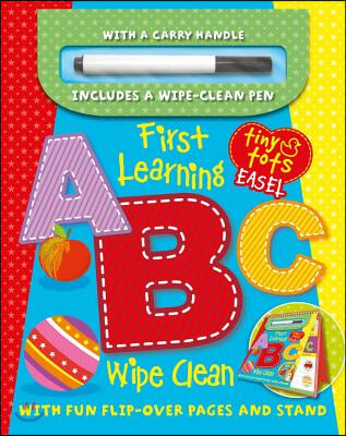 First Learning ABC Wipe Clean Easel