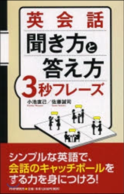 英會話 聞き方と答え方3秒フレ-ズ