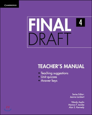 Final Draft Level 4 Teacher&#39;s Manual