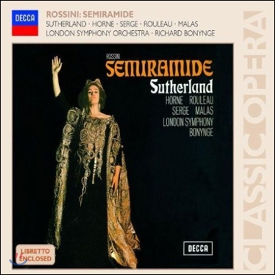 Joan Sutherland / Marilyn Horne 로시니 : 세미라미데 - 서덜랜드, 보닝