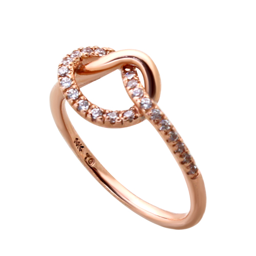 Love knot ring