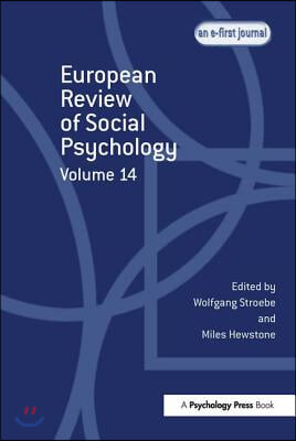 European Review of Social Psychology: Volume 14