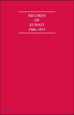 Records of Kuwait 1966-1971 6 Volume Hardback Set