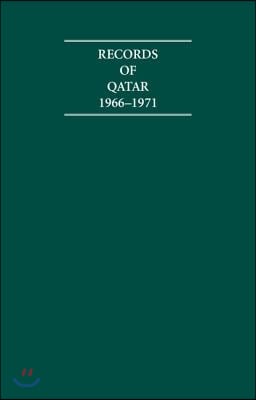 Records of Qatar 1966-1971 4 Volume Hardback Set