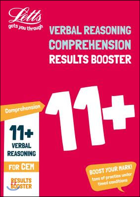 Letts 11+ Success - 11+ Comprehension Results Booster: For the Cem Tests: Targeted Practice Workbook