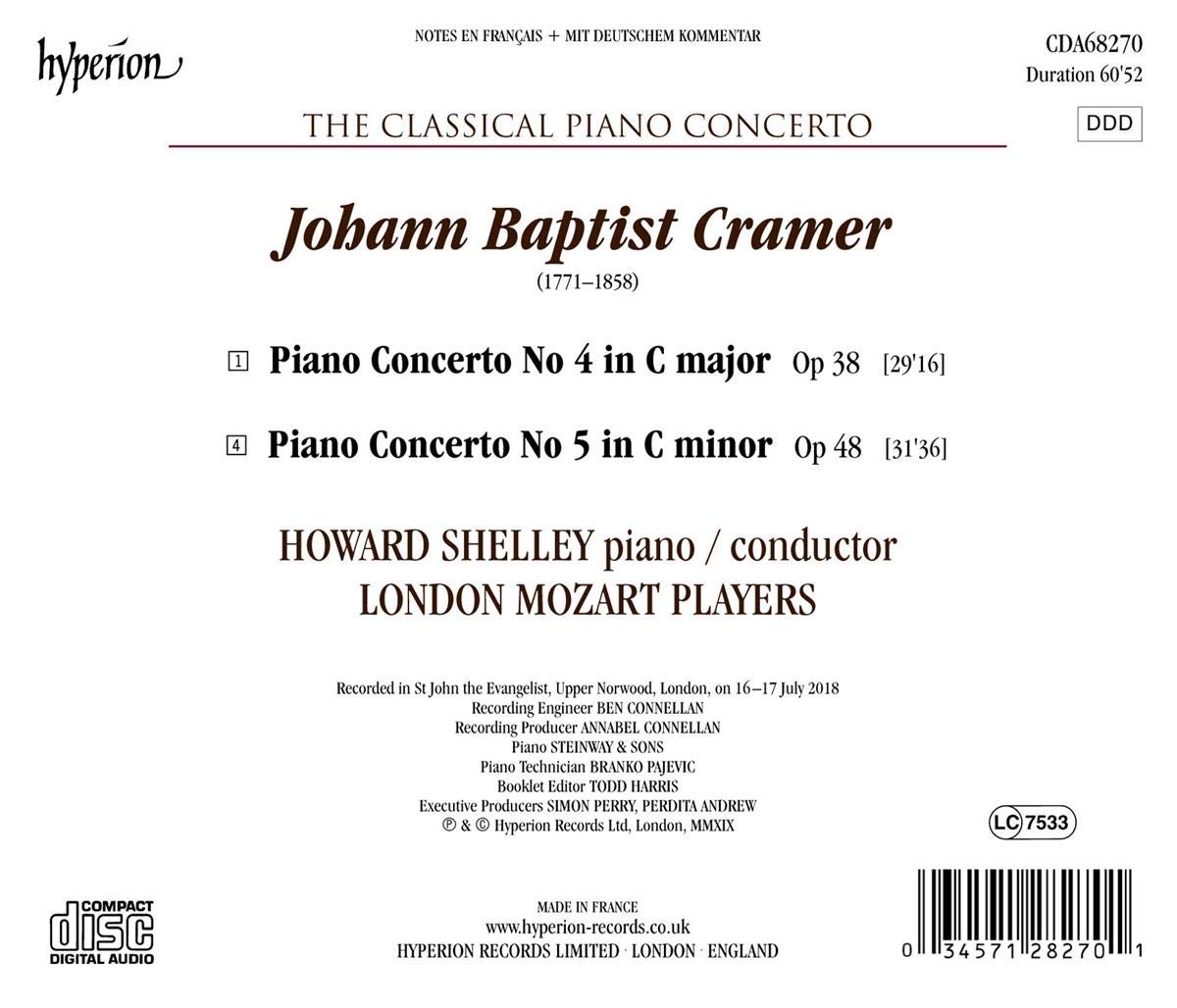 고전주의 피아노 협주곡 6집 - 요한 밥티스트 크라머 (The Classical Piano Concerto Vol.6 - Cramer) 