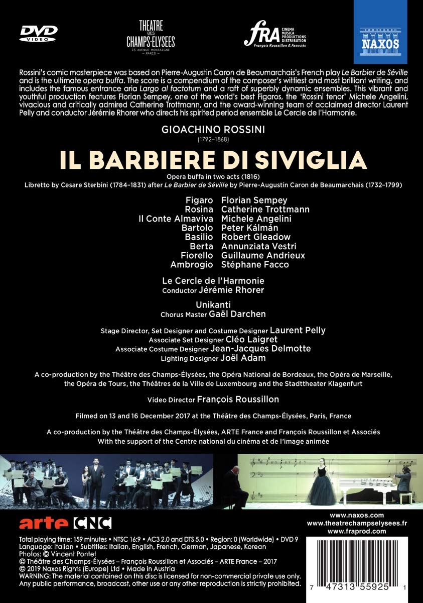 Florian Sempey 로시니: 세빌리아의 이발사 (Rossini: Il Barbiere di Siviglia)