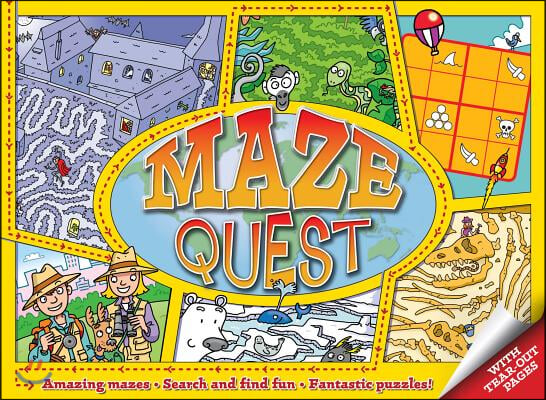 Maze Quest: Navigate the Mazes, Complete the Search &amp; Find, Solve the Puzzle Fun