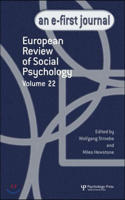 European Review of Social Psychology