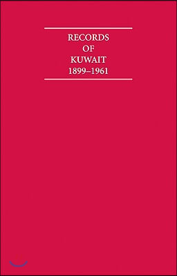 Records of Kuwait 1899-1961 8 Volume Hardback Set Including Boxed Maps and Genealogical Tables