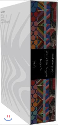 V&a Pattern: Boxed Set #4: British Designers, Heal's, Liberty, and Sanderson (Hardcovers with Cds) [With CD (Audio)]