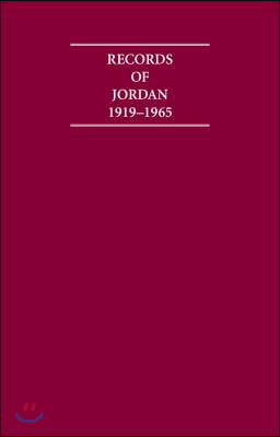 Records of Jordan 1919-1965 14 Volume Hardback Set