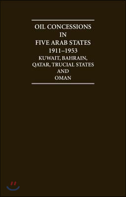 Arabian Gulf Oil Concessions 1911-1953 12 Volume Hardback Set