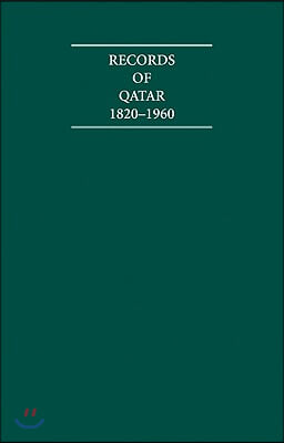 Records of Qatar 1820-1960 8 Volume Hardback Set Including Boxed Genealogical Tables and Maps: Primary Documents