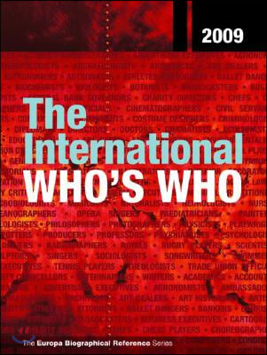 International Who's Who 2009