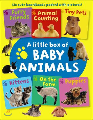 A Little Box of Baby Animals: Six Cute Boardbooks Packed with Pictures!