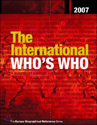 International Who's Who 2007