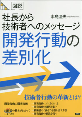 圖說 開發行動の差別化