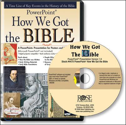 PowerPoint(R) How We Got the Bible