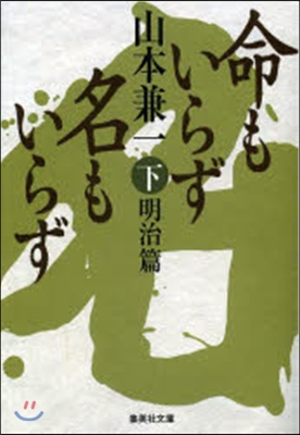 命もいらず名もいらず 下 明治篇