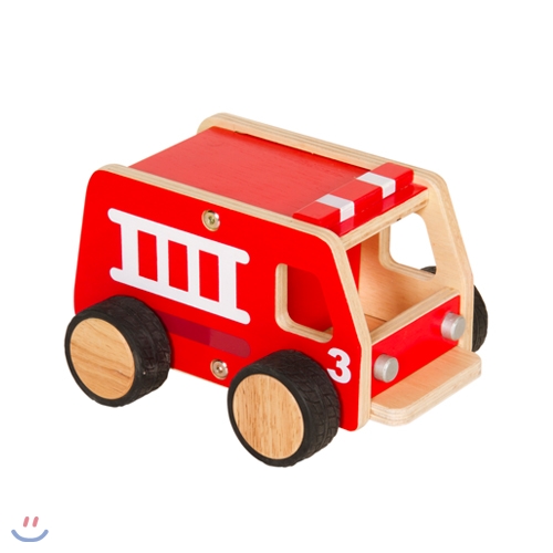 [가이드크래프트]PLYWOOD FIRE TRUCK