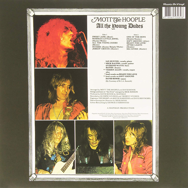 Mott The Hoople (모트 더 후플) - 5집 All the Young Dudes [LP]
