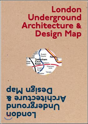 London Underground Architecture &amp; Design Map