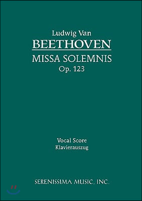 Missa Solemnis, Op.123: Vocal score