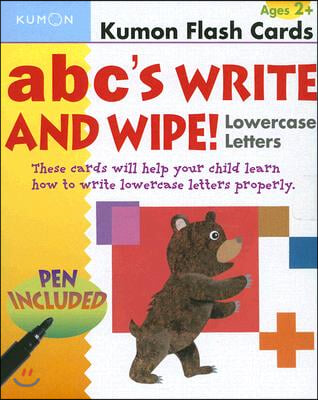 ABC&#39;s Write and Wipe Lowercase Letters