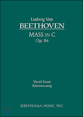 Mass in C, Op.86: Vocal score