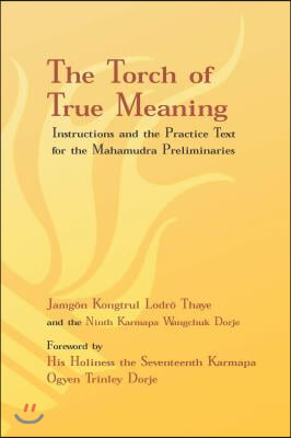 Torch of True Meaning: Instructions and the Practice for the Mahamudra Preliminaries