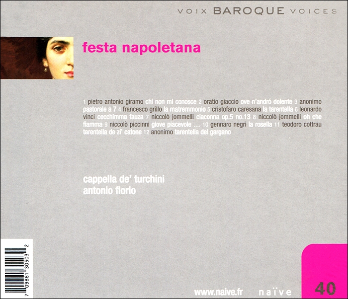 Antonio Florio 나폴리의 축제 - 테소리 디 나폴리 12권 (Festa Napoletana)
