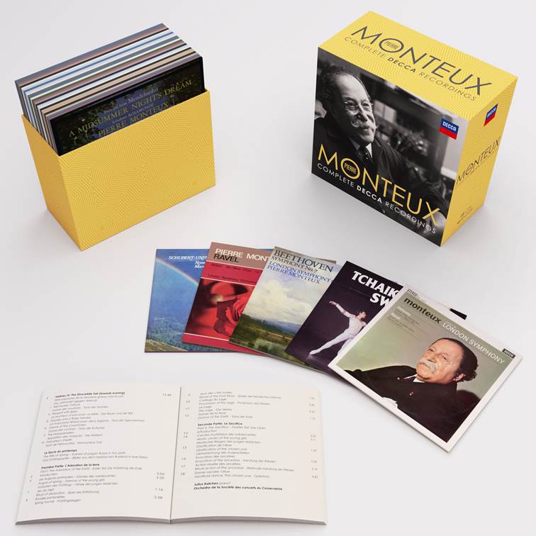 피에르 몽퇴 데카 녹음 전곡집 (Pierre Monteux Complete Decca Recordings)