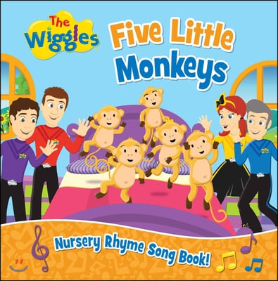 The Wiggles: Five Little Monkeys: Nursery Rhyme Song Book!